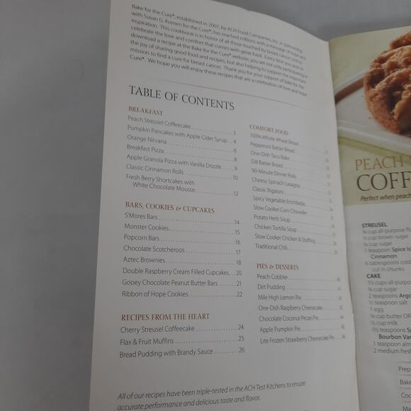 5 For $20.00  3 Cook Books, 5/3 Bank, Bake For The Cure, Easy Family Favorites - Picture 6 of 8